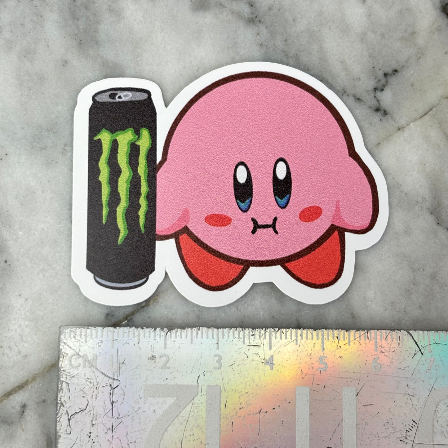 Kirby Matte Vinyl Stickers