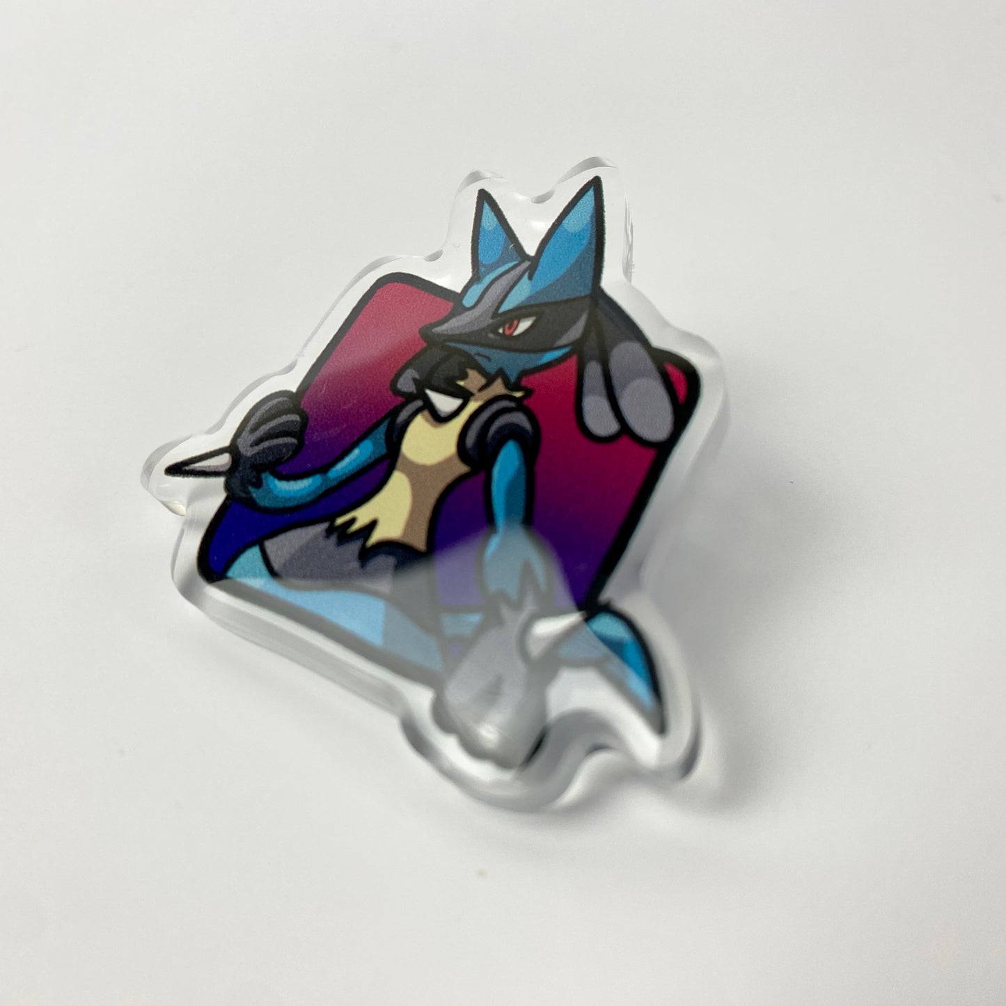 Lucario Pokémon Acrylic Pin