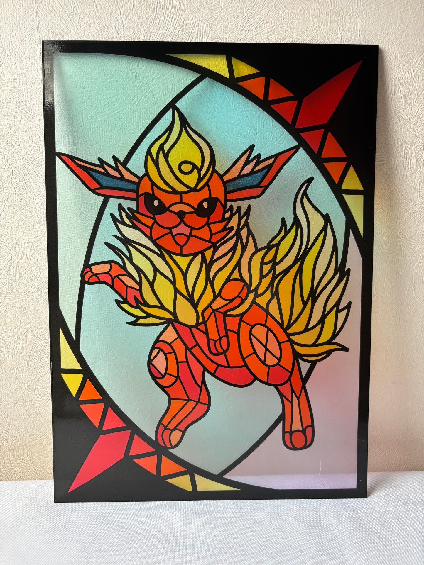 Flareon Stained Glass Effect Window Film