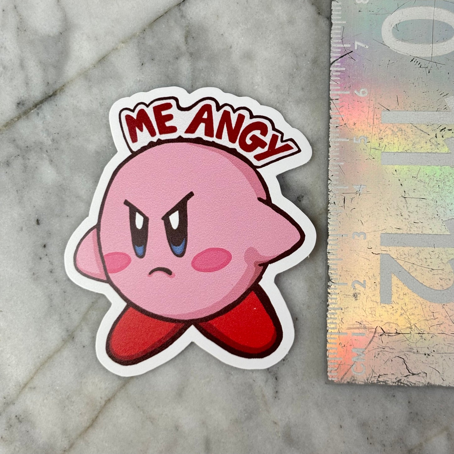 Kirby Matte Vinyl Stickers