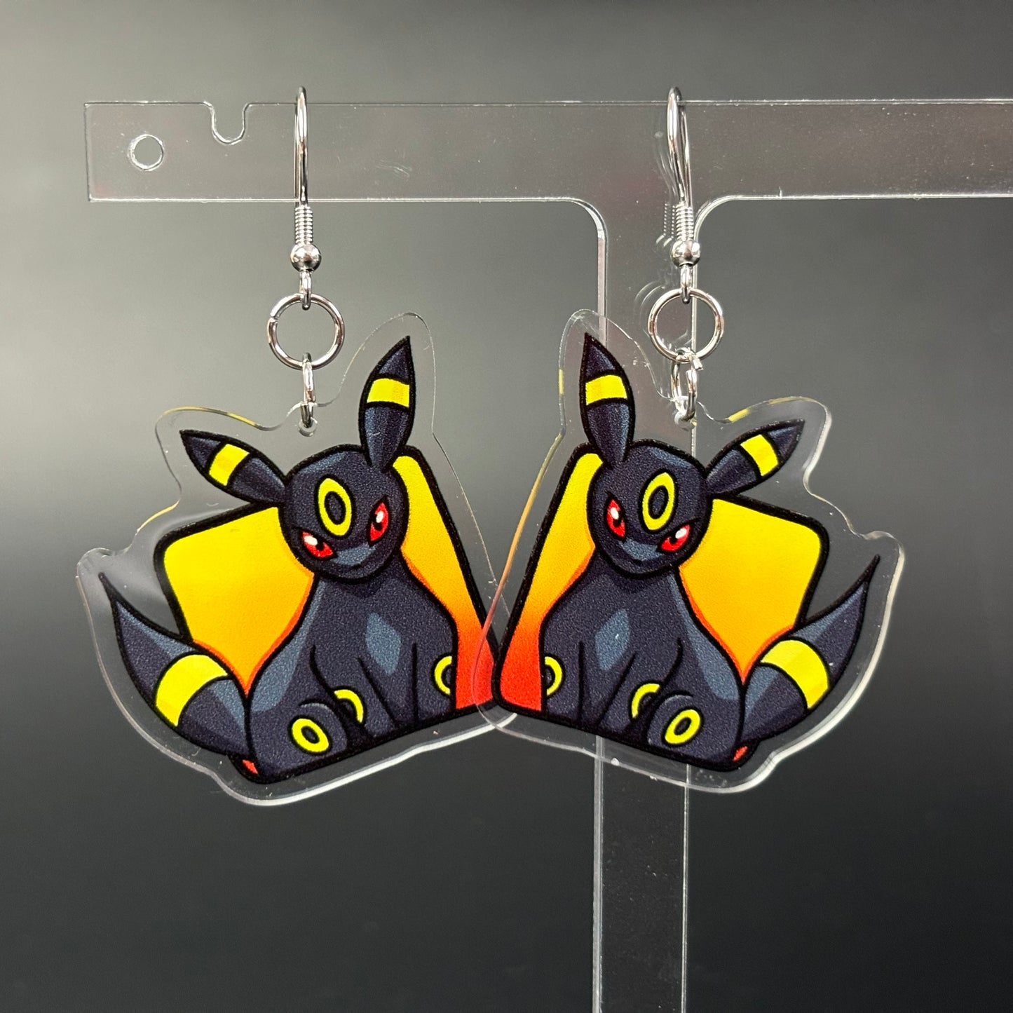 Eeveelution Pokemon Earrings - Eevee Sylveon Umbreon Espeon