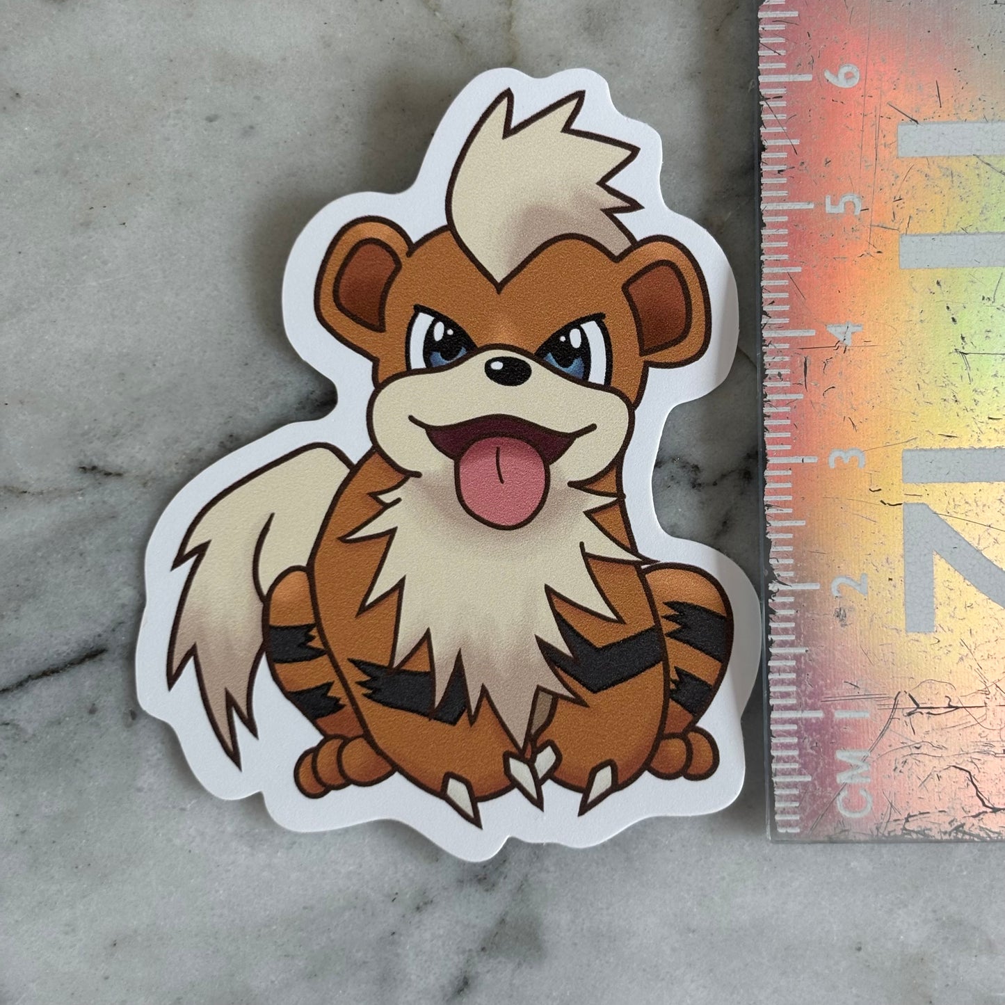 Growlithe Vinyl Sticker