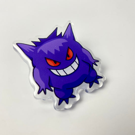Gengar Pokémon Acrylic Pin