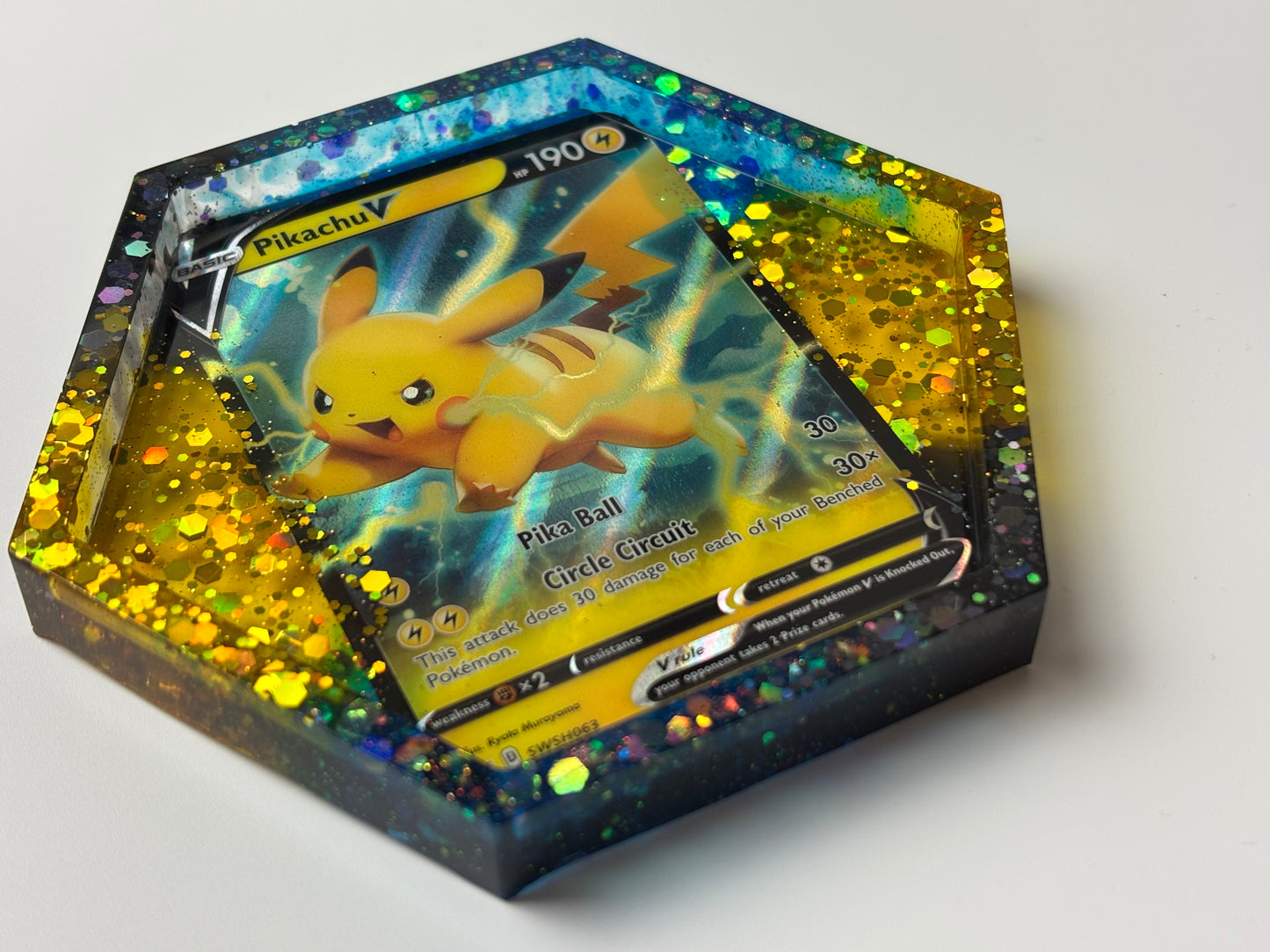 Pikachu Pokemon Card Drinks Coaster