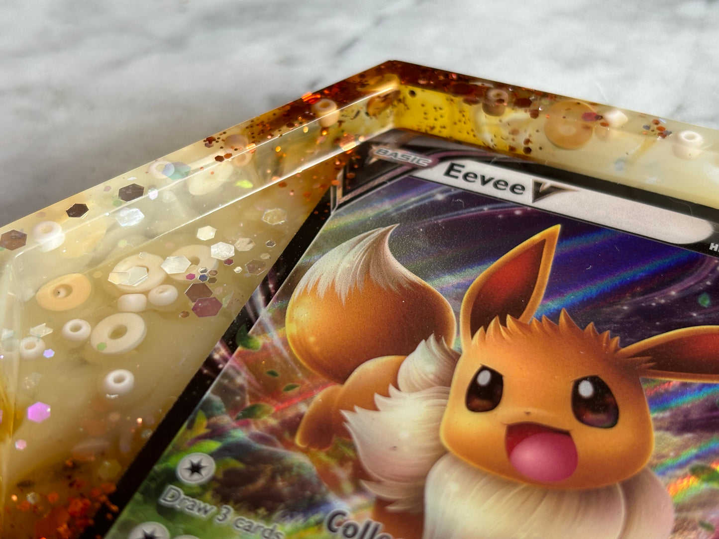 Eevee Pokemon Card Drinks Coaster