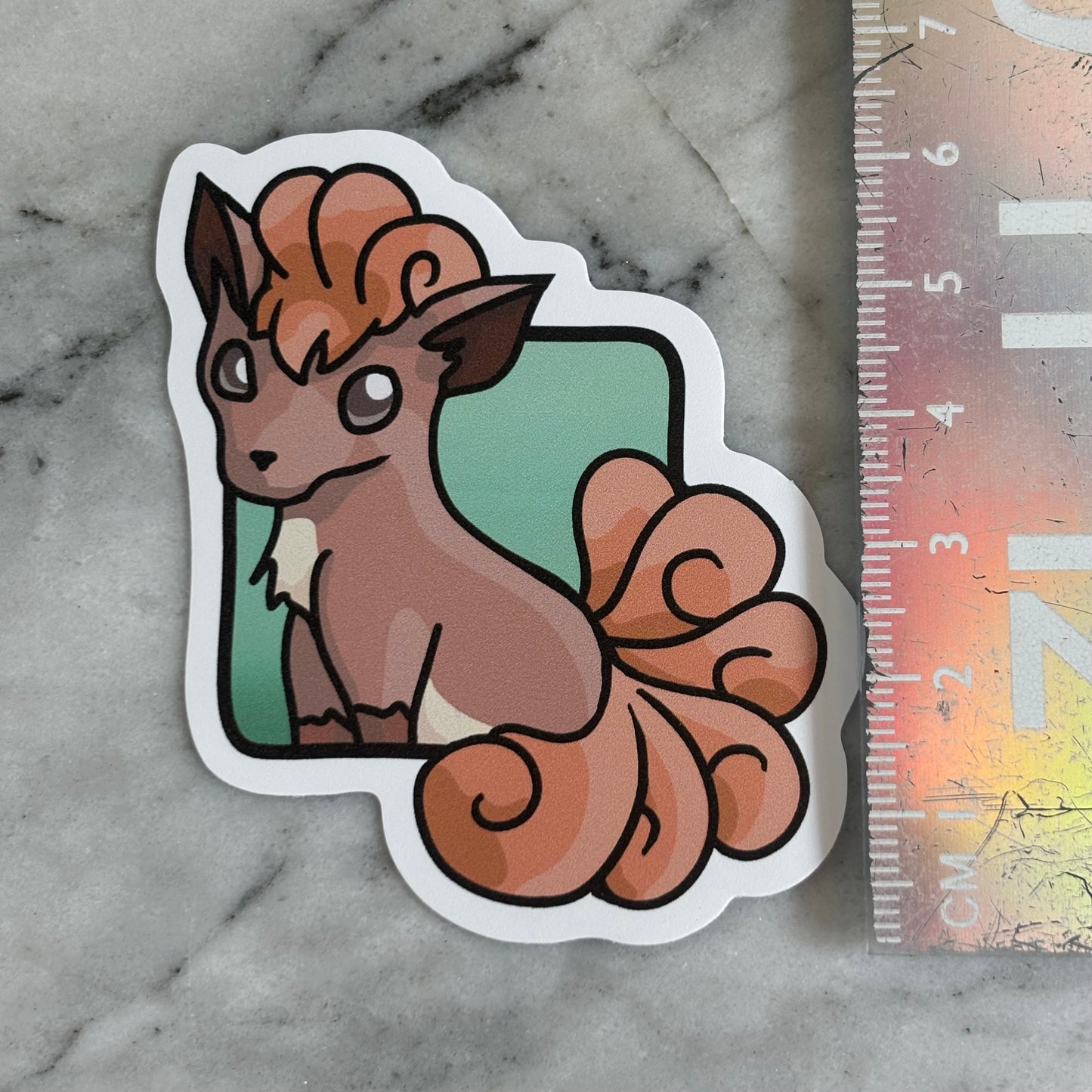 Vulpix Vinyl Sticker