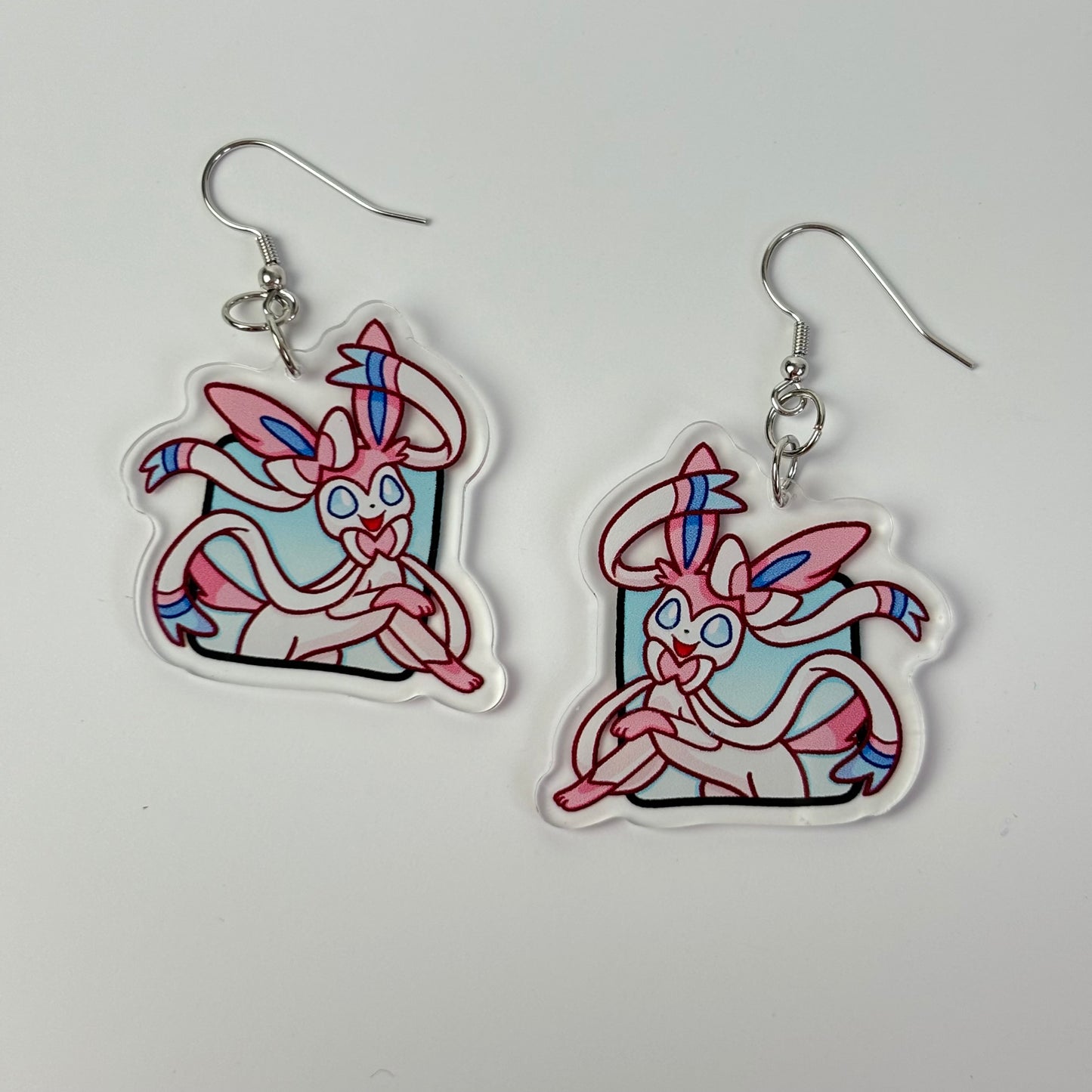 Eeveelution Pokemon Earrings - Eevee Sylveon Umbreon Espeon