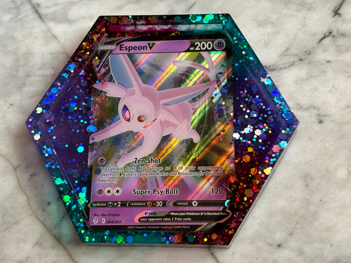 Espeon Pokemon Card Drinks Coaster