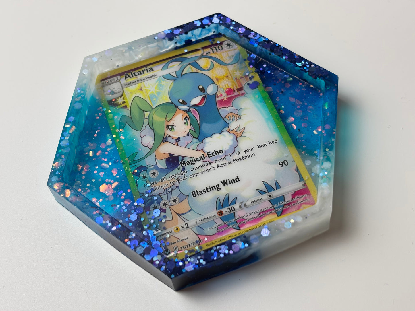 Altaria Pokemon Card Drinks Coaster