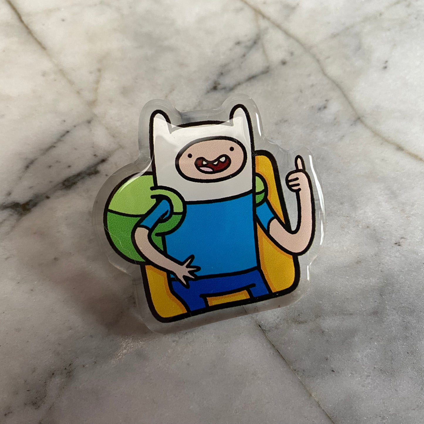 Finn and Jake Adventure Time Acrylic Pins