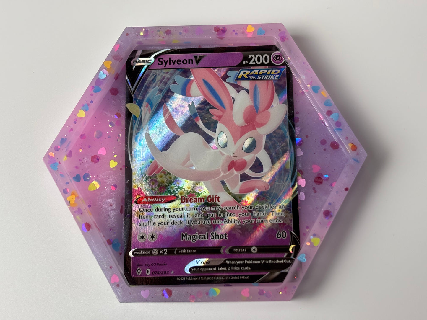 Sylveon Pokemon Card Drinks Coaster