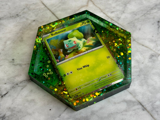 Bulbasaur Pokemon Card Drinks Coaster