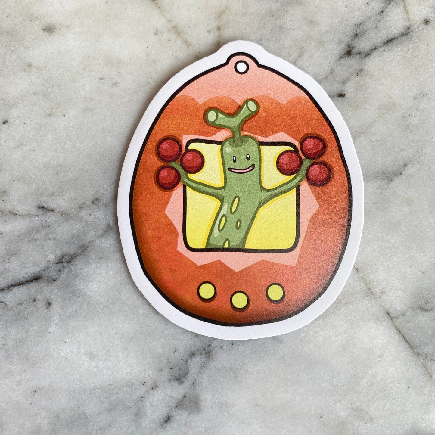 Sudowoodo Pokemon Tamagotchi Matt Vinyl Sticker