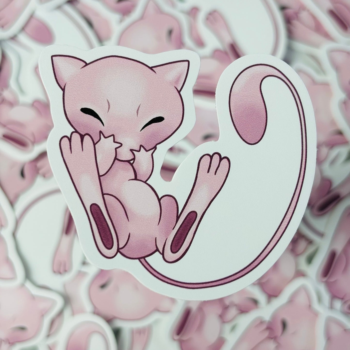 Mew Vinyl Sticker