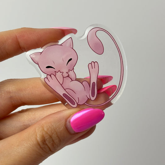 Mew Pokémon Acrylic Pin