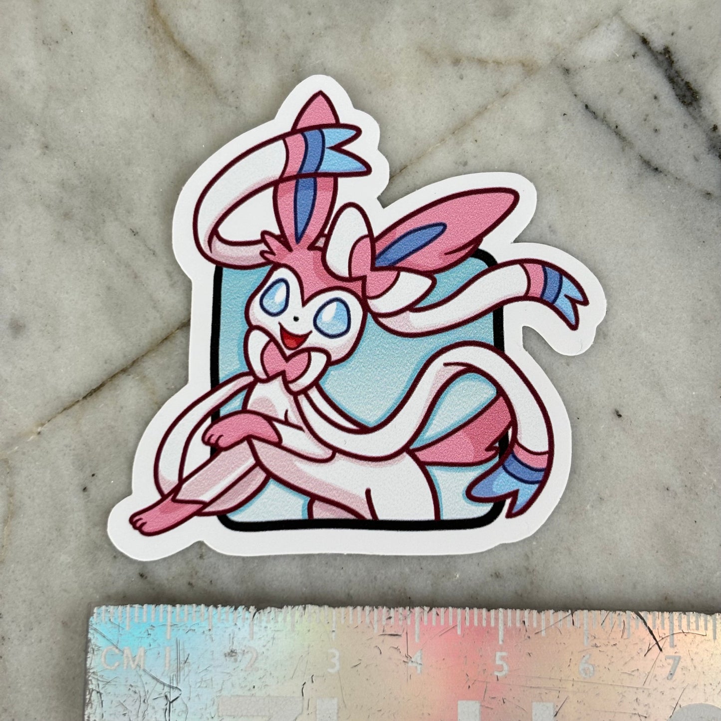 Sylveon Pokemon Vinyl Sticker