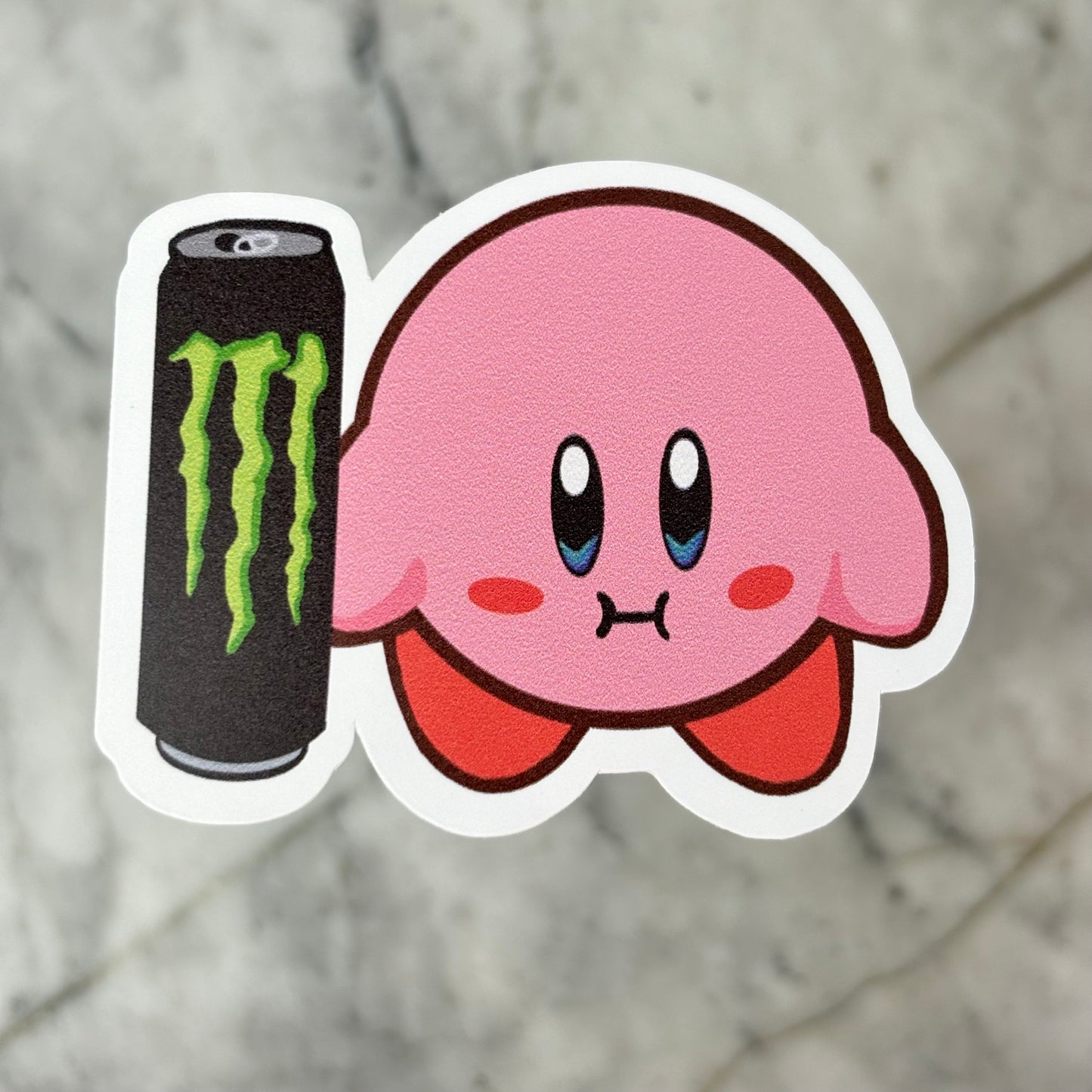 Kirby Matte Vinyl Stickers