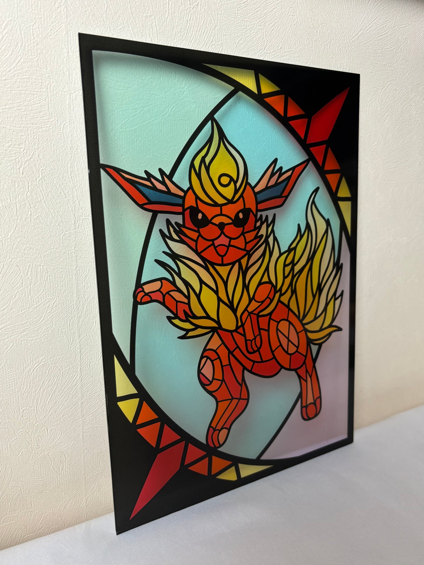 Flareon Stained Glass Effect Window Film