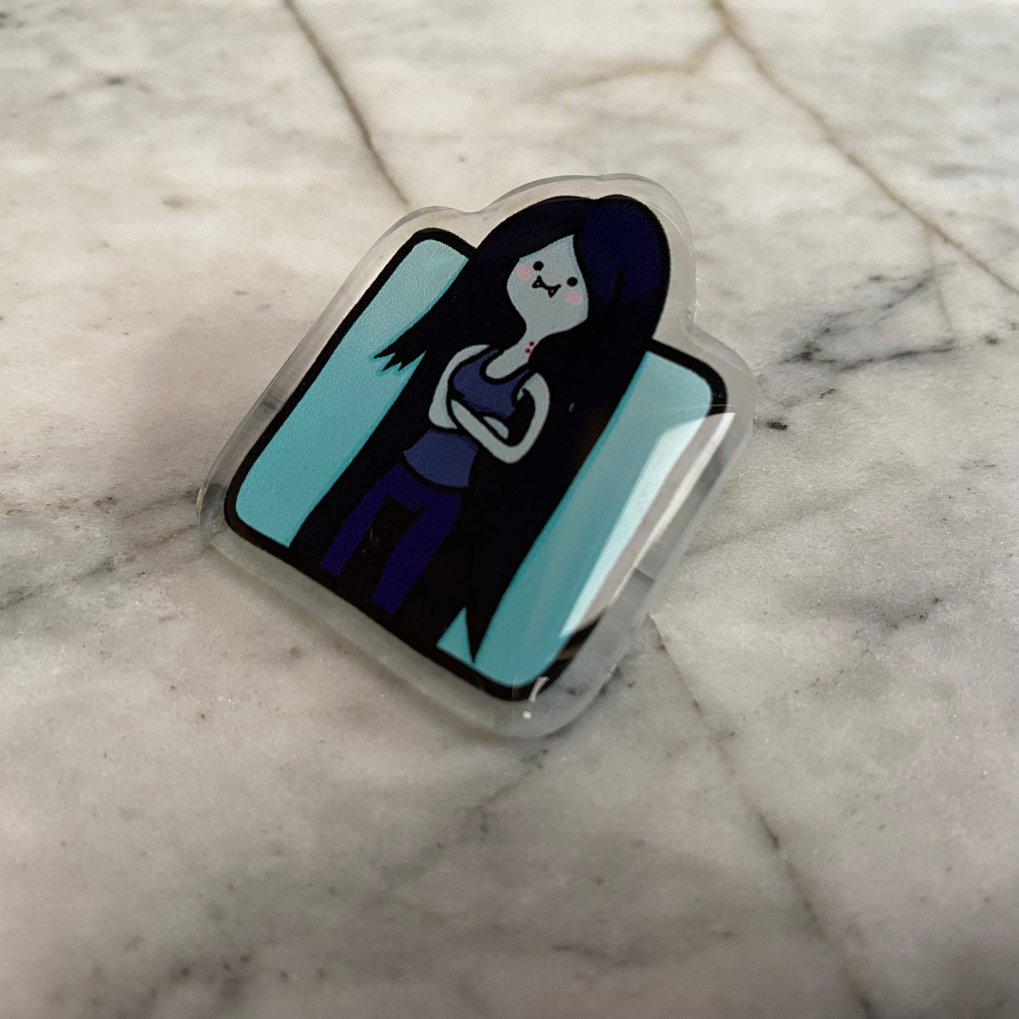 Princess Bubblegum and Marceline Adventure Time Acrylic Pins