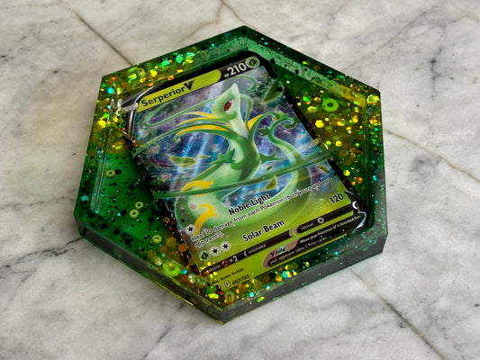 Serperior Pokemon Card Drinks Coaster