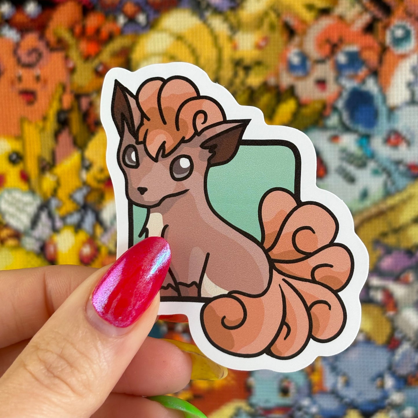 Vulpix Vinyl Sticker