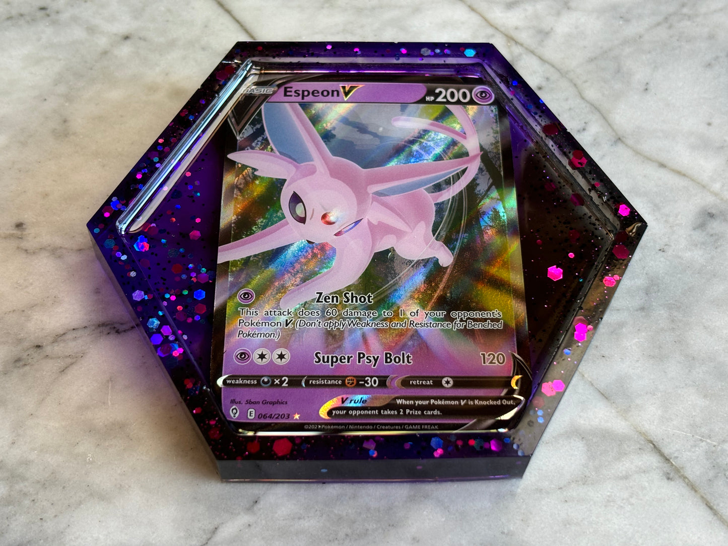 Espeon Pokemon Card Drinks Coaster