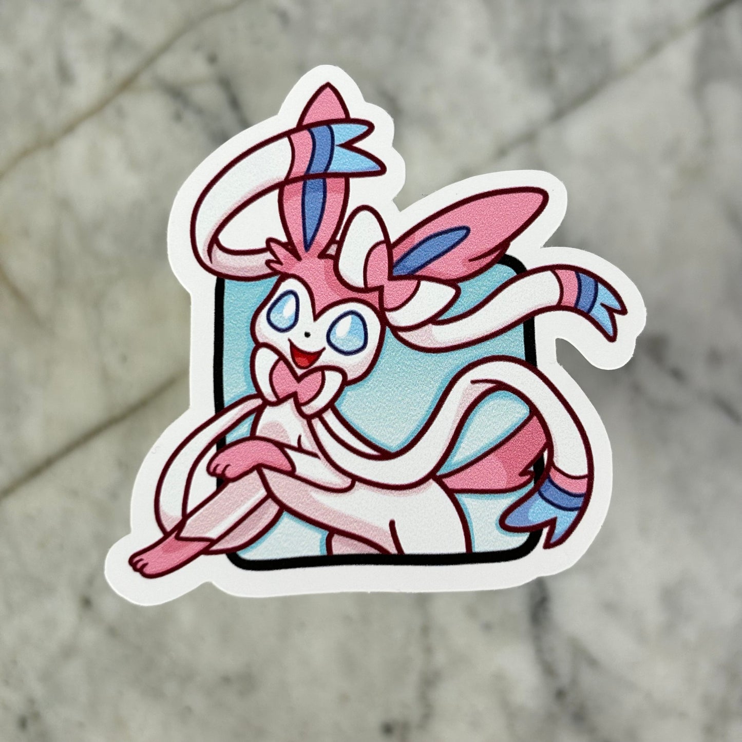 Sylveon Pokemon Vinyl Sticker