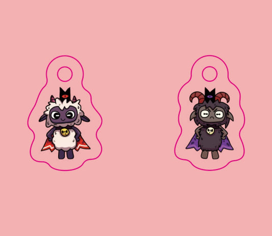 PREORDER Cult of the Lamb Acrylic Phone Charms