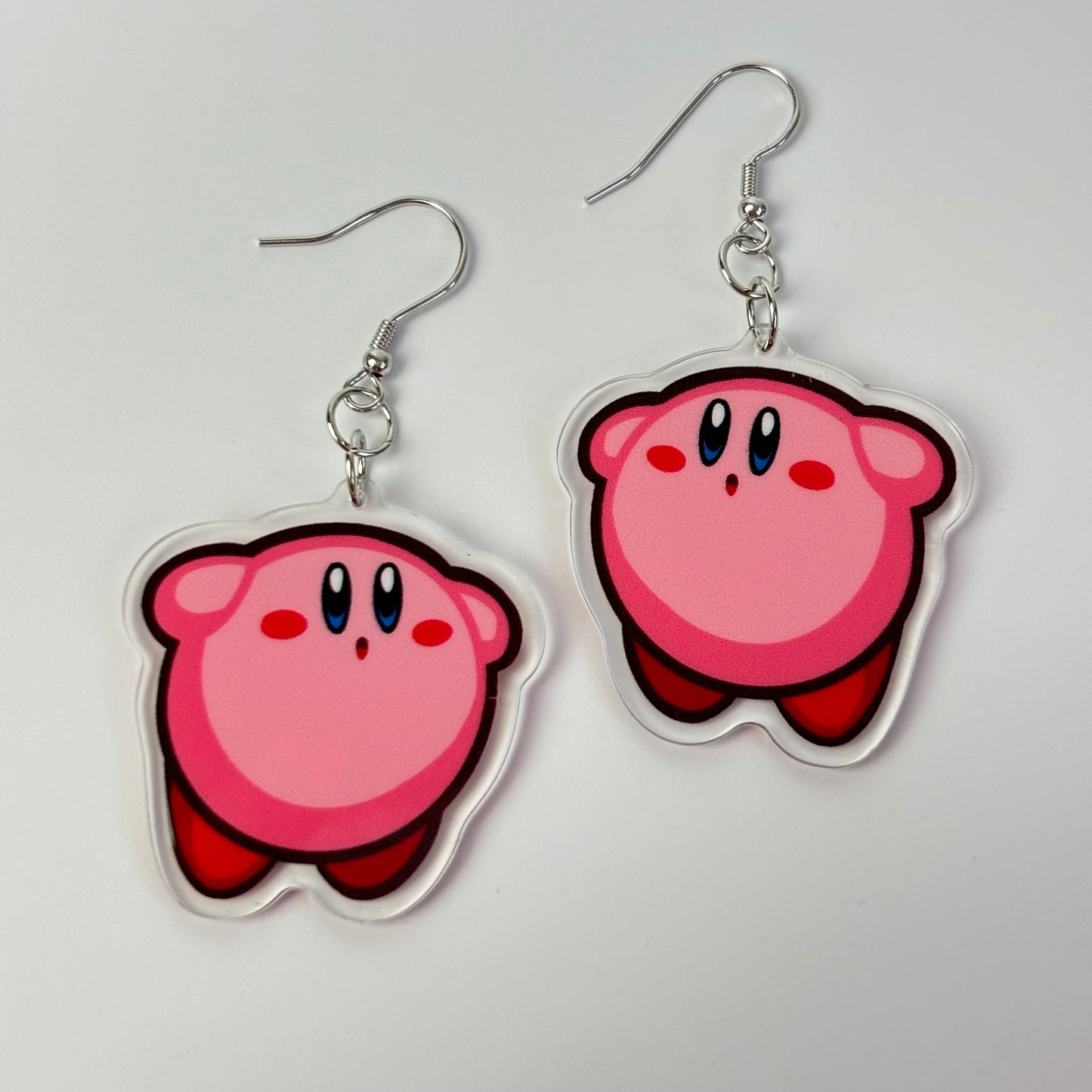 Kirby Pokemon Drop Earrings