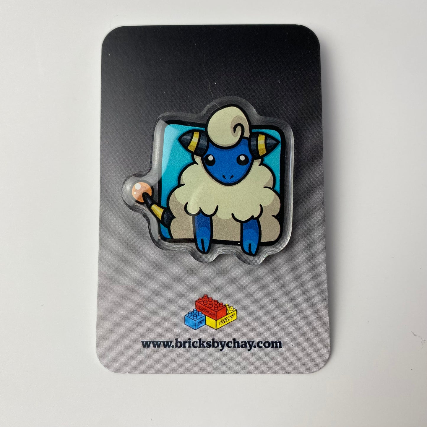 Mareep Pokémon Acrylic Pin