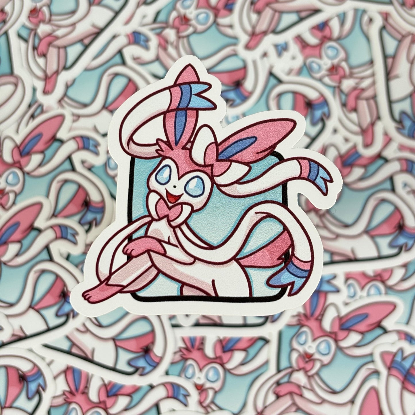 Sylveon Pokemon Vinyl Sticker