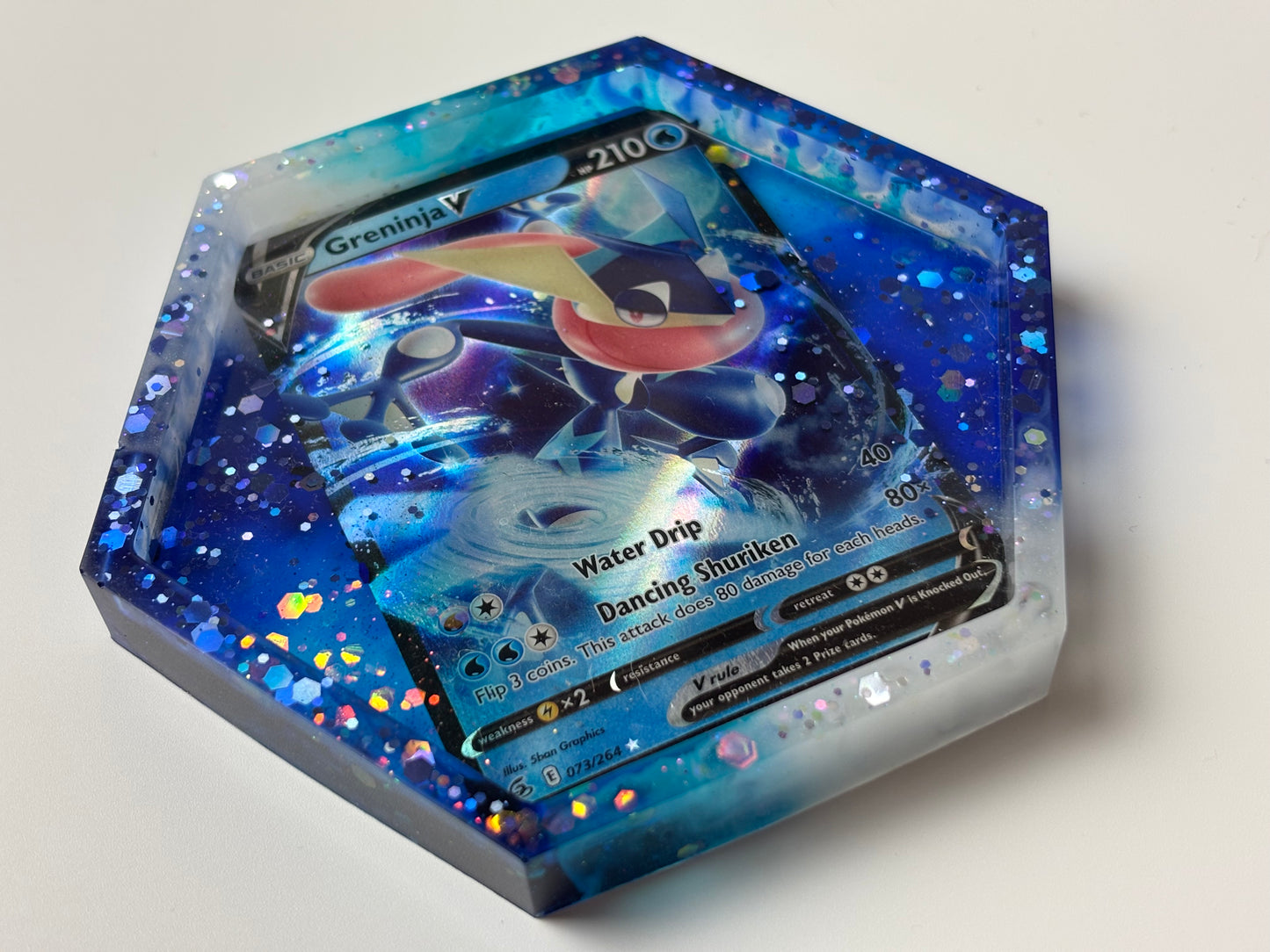 Greninja Pokemon Card Drinks Coaster