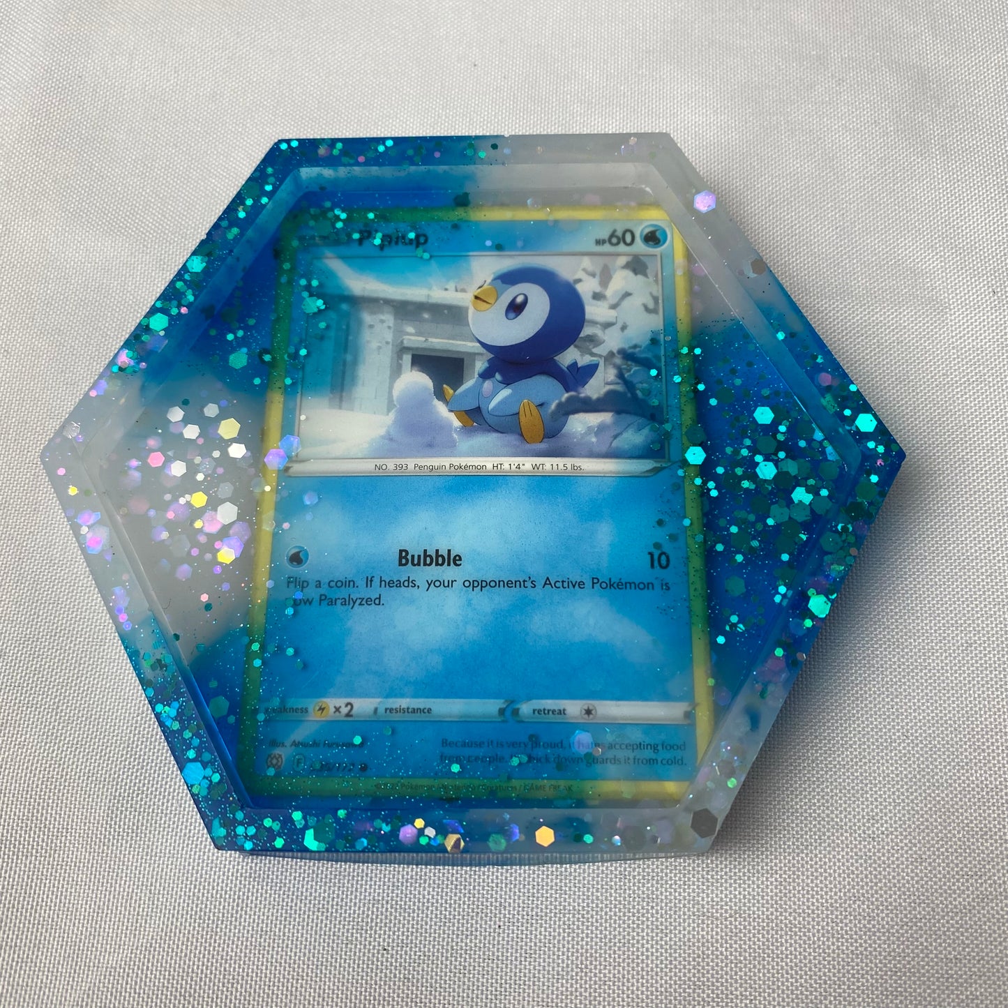 Piplup Pokemon Card Drinks Coaster