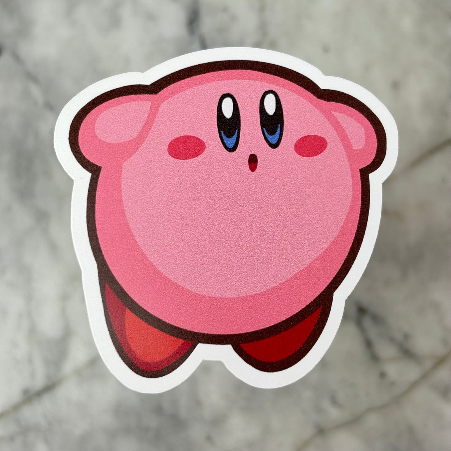 Kirby Matte Vinyl Stickers