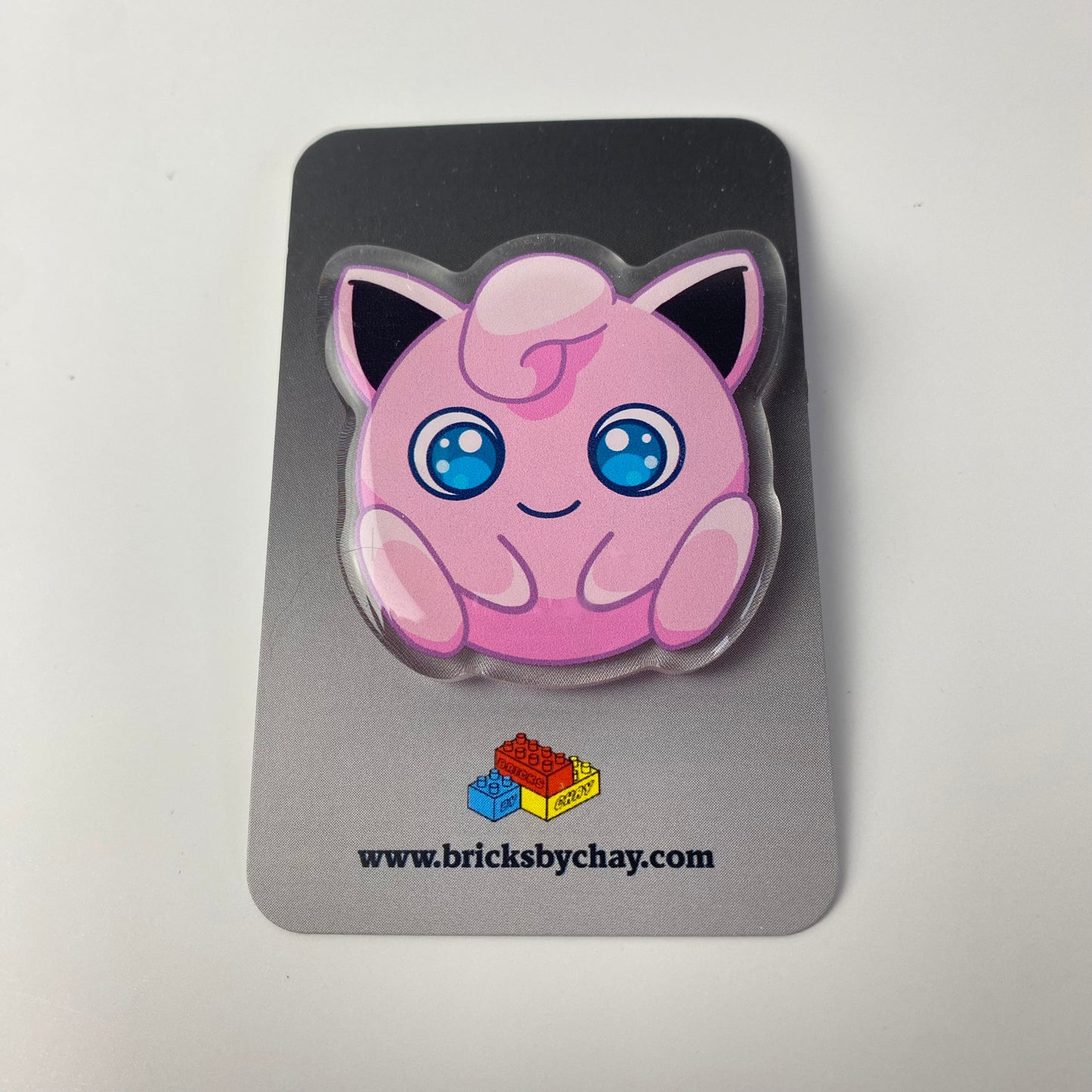 Jigglypuff Pokémon Acrylic Pin