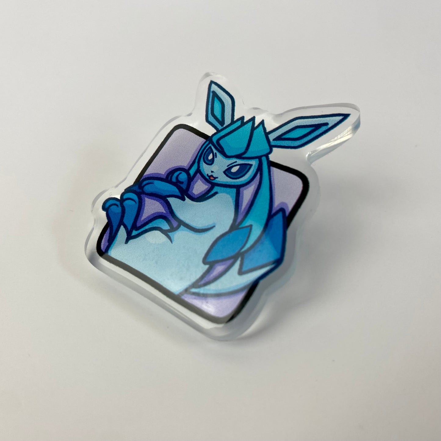 Glaceon Pokémon Acrylic Pin