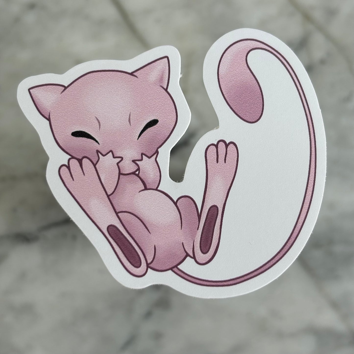 Mew Vinyl Sticker