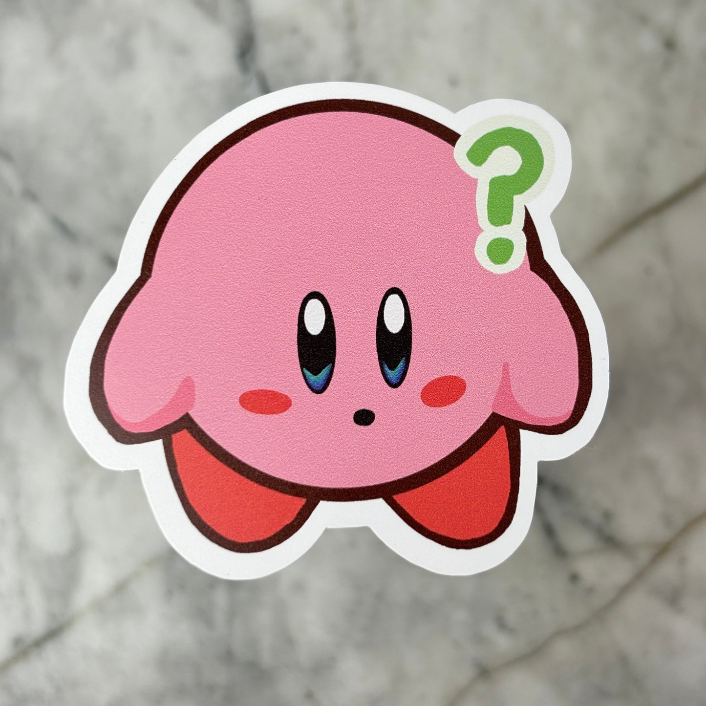 Kirby Matte Vinyl Stickers