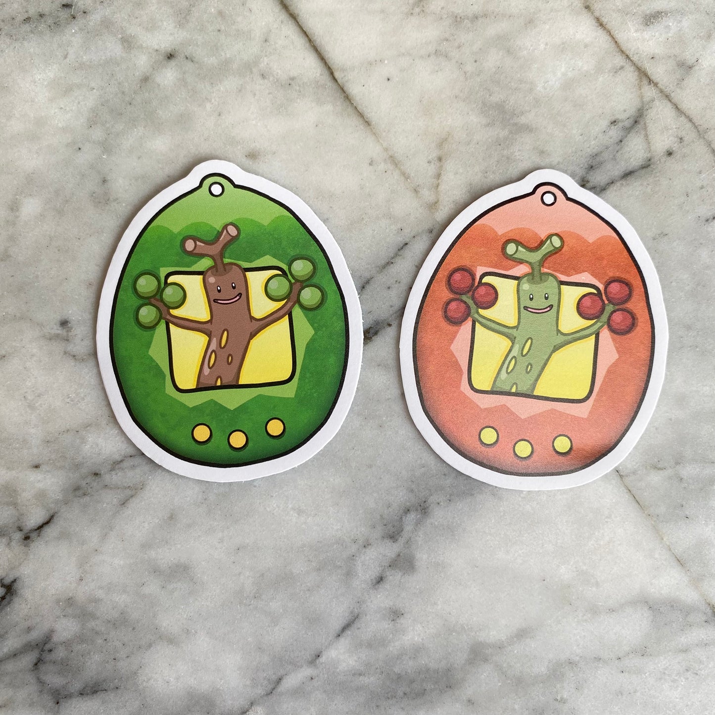 Sudowoodo Pokemon Tamagotchi Matt Vinyl Sticker