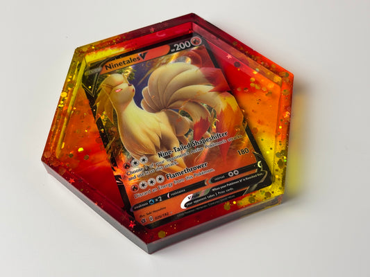 Ninetales Pokemon Card Drinks Coaster