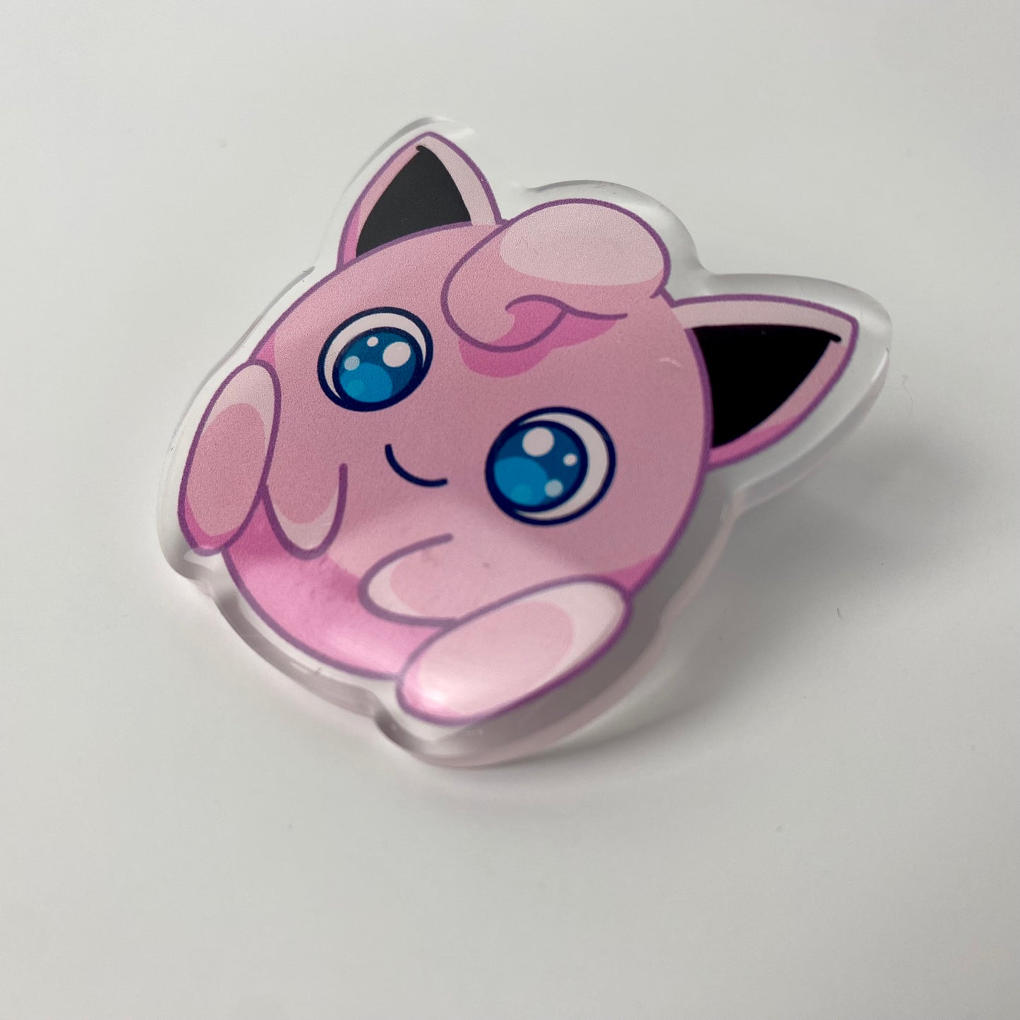 Jigglypuff Pokémon Acrylic Pin