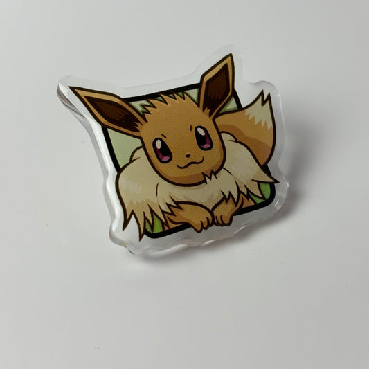 Eevee Pokémon Acrylic Pin