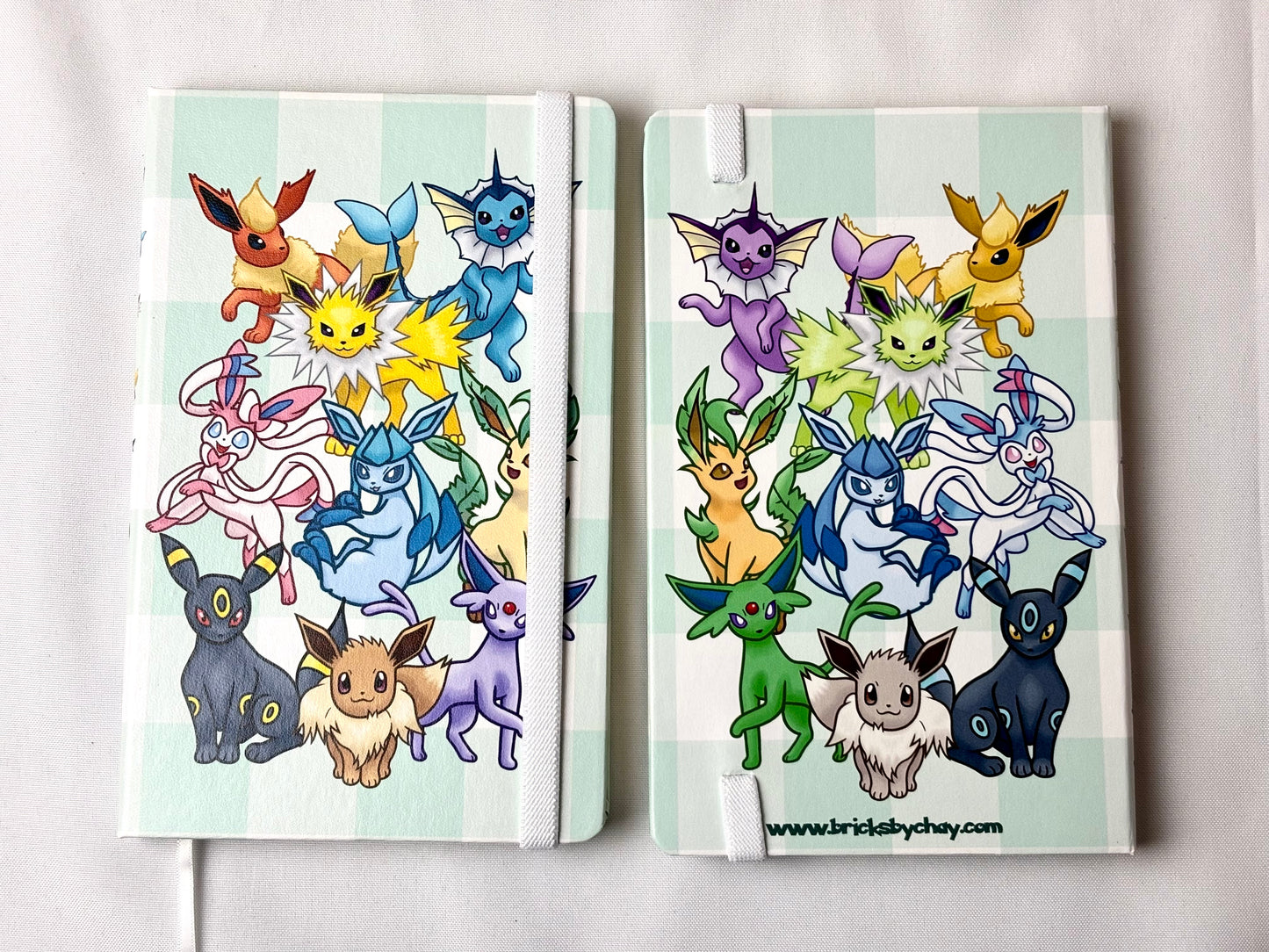 Eeveelutions A5 Leatherette Notebook