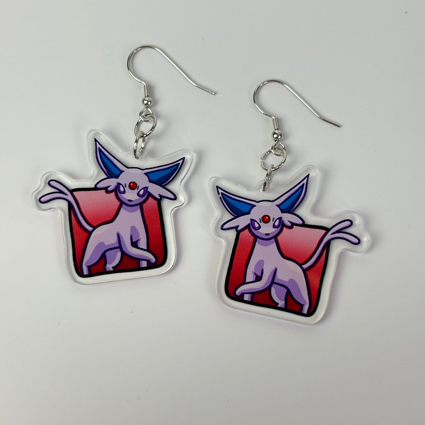 Eeveelution Pokemon Earrings - Eevee Sylveon Umbreon Espeon