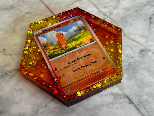 Charmander Pokemon Card Drinks Coaster