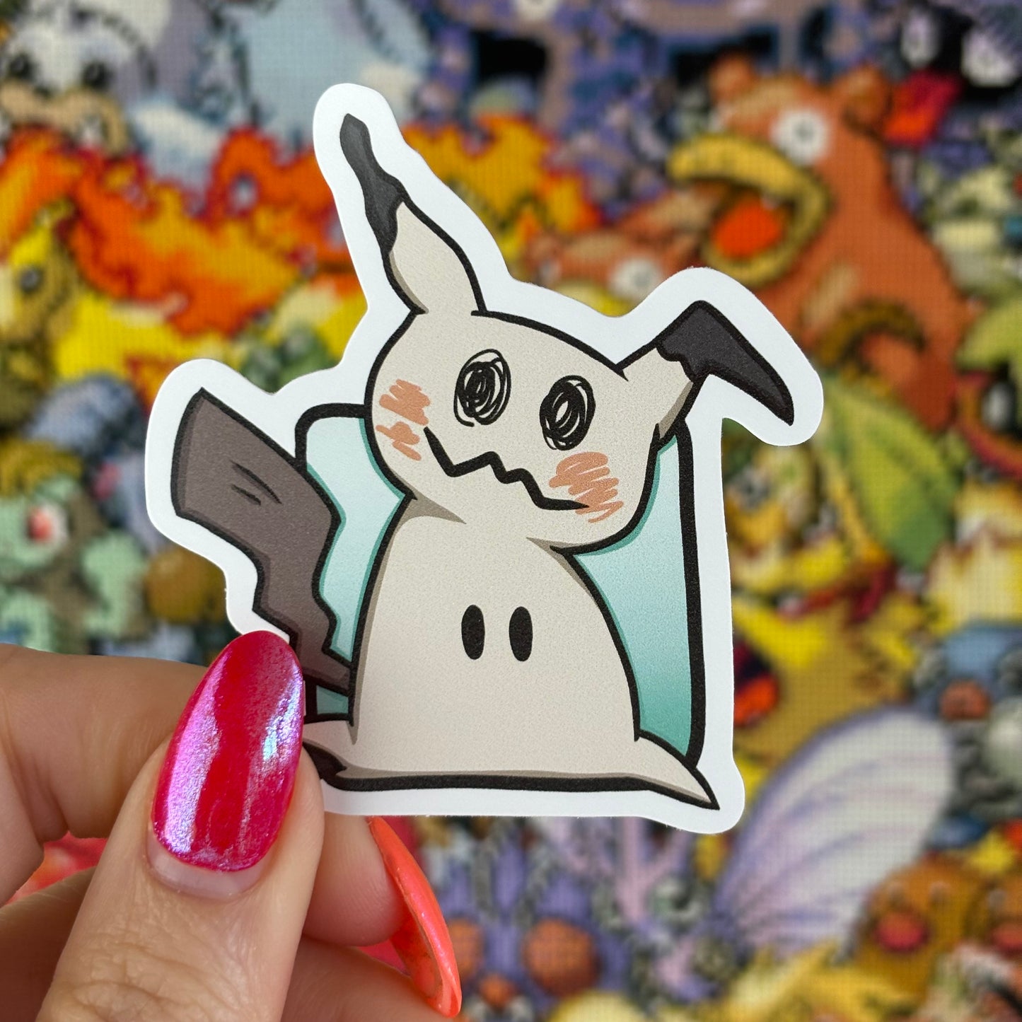 Mimikyu Vinyl Sticker