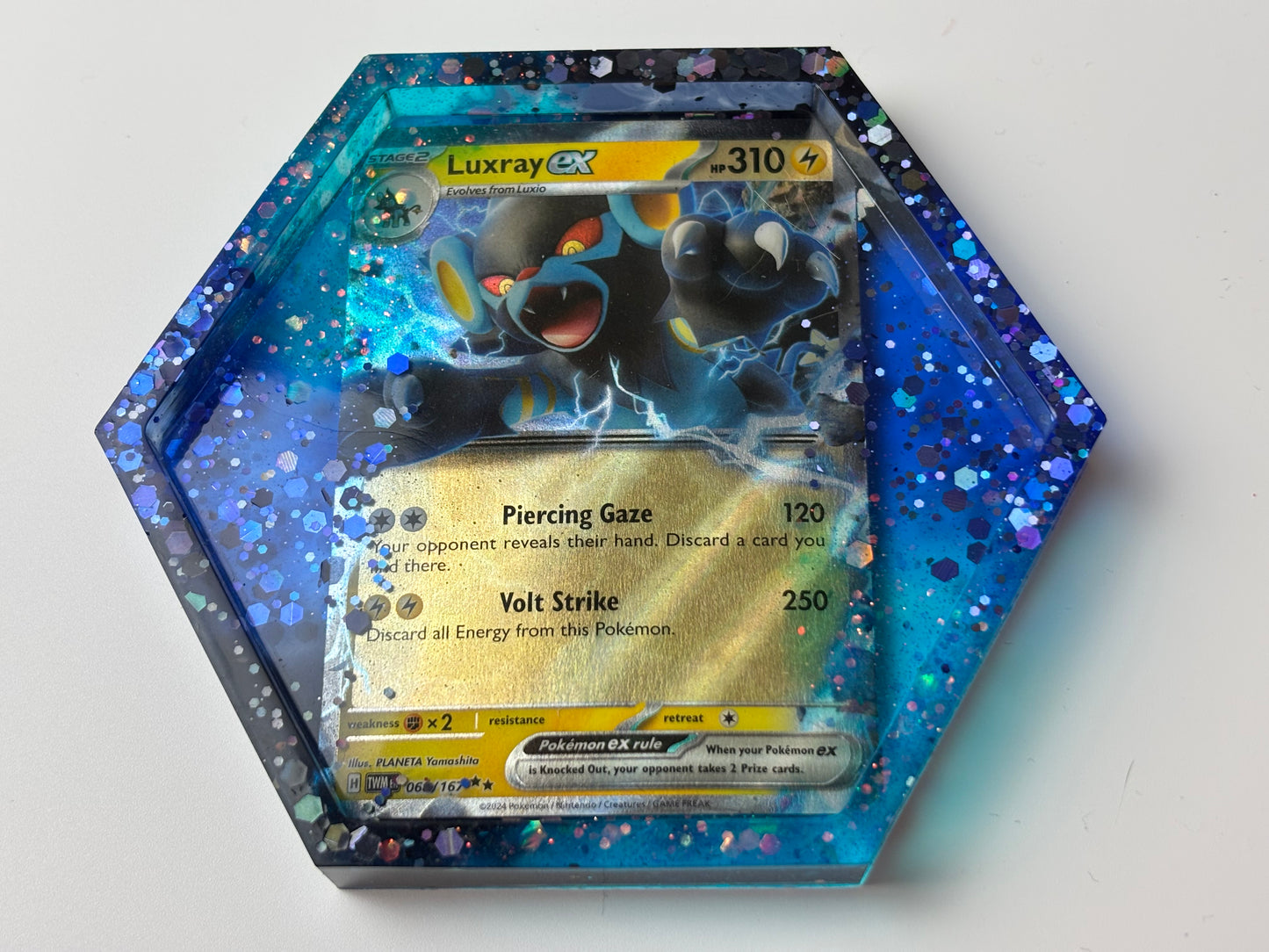 Luxray Pokemon Card Drinks Coaster