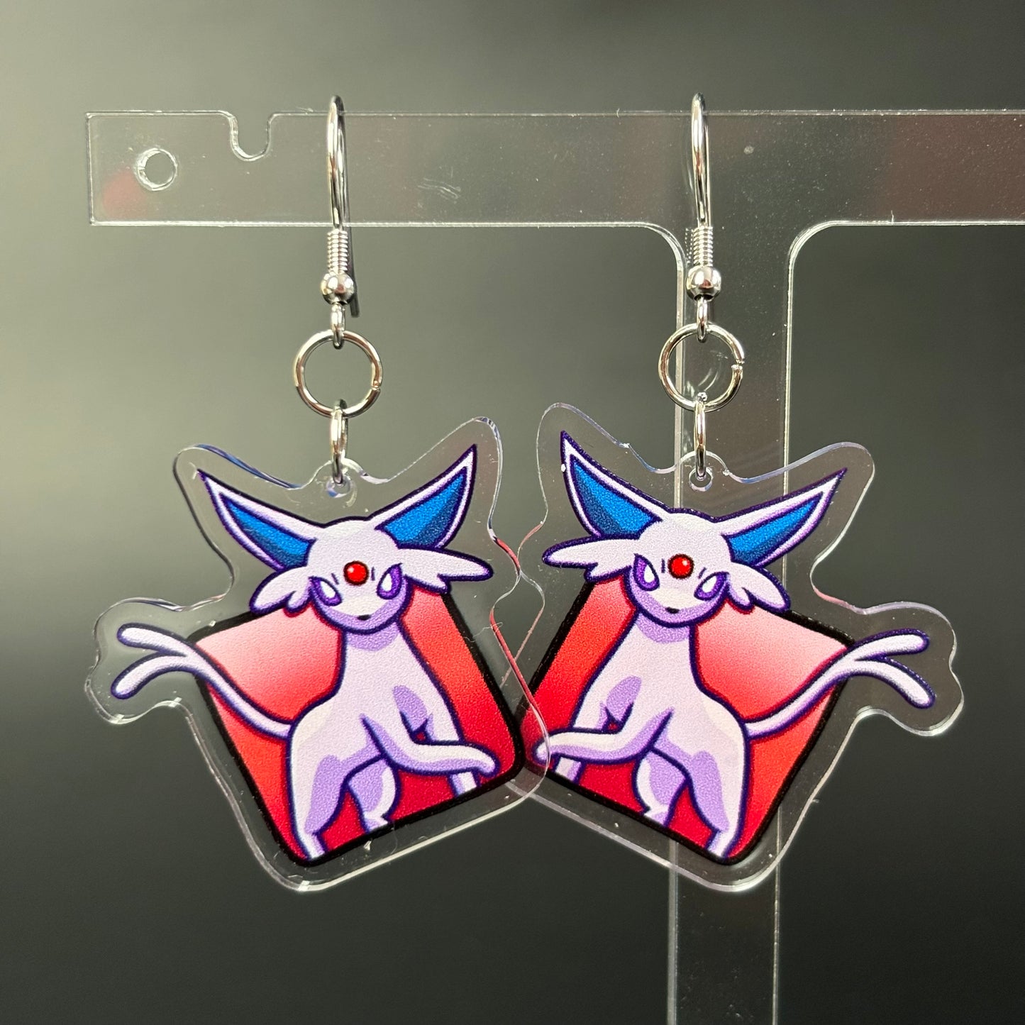 Eeveelution Pokemon Earrings - Eevee Sylveon Umbreon Espeon