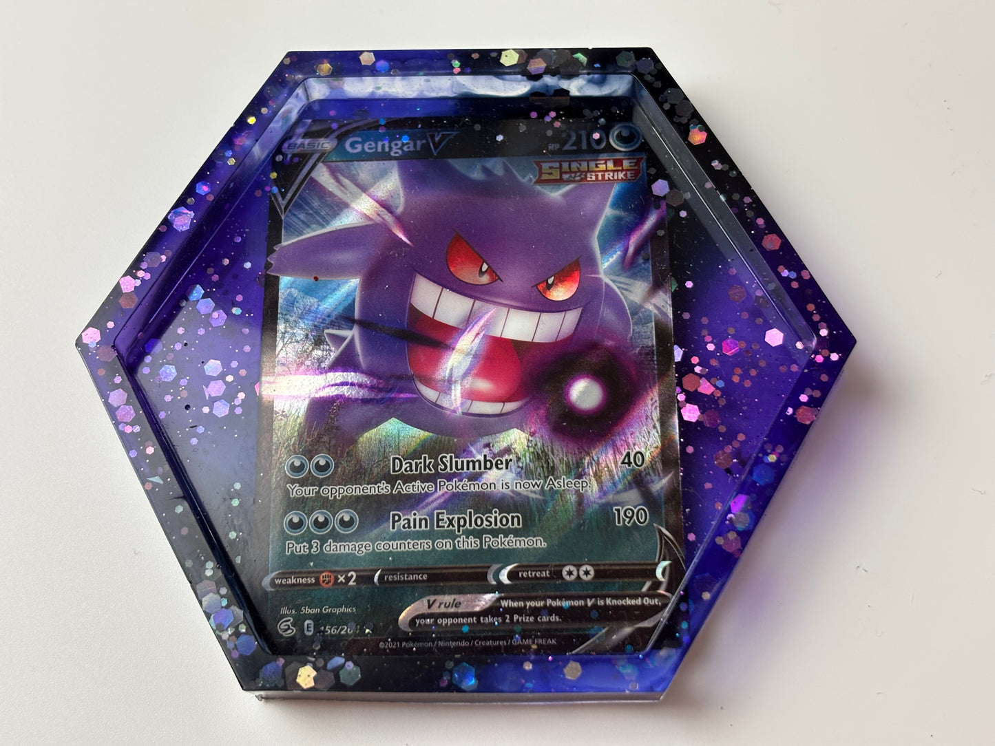 Gengar Pokemon Card Drinks Coaster