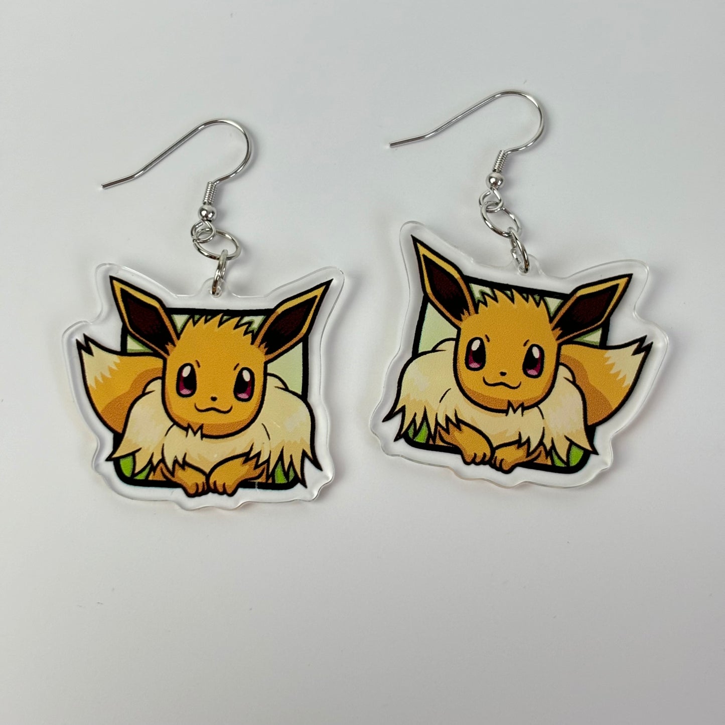 Eeveelution Pokemon Earrings - Eevee Sylveon Umbreon Espeon